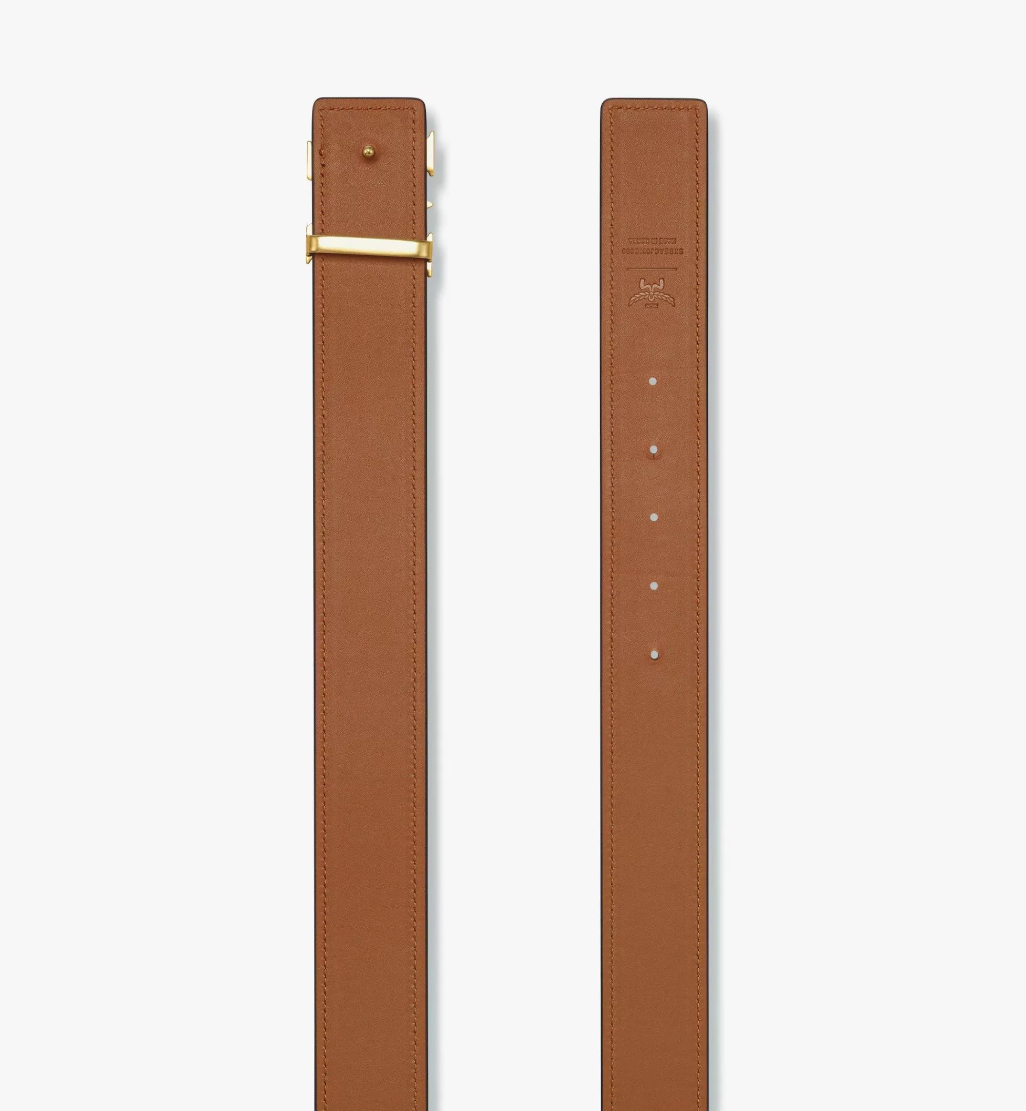 Sale Ceinture Réversible Cannelée Claus M De 3,8cm En Jacquard Lauretos Femme Ceintures | Ceintures